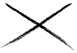 Crayon Cross Image