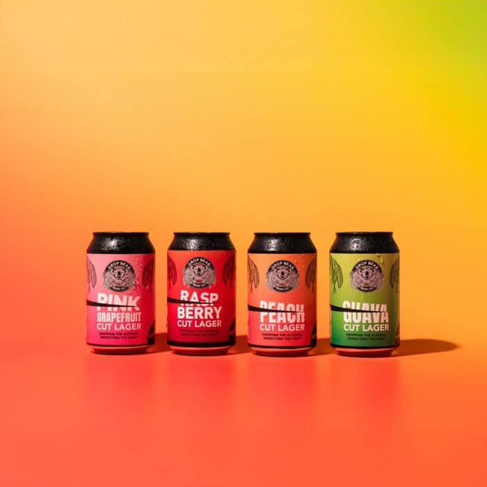 Drop Bear's Cut Lager Series.