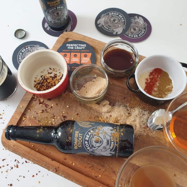 bonfire stout with marinade image