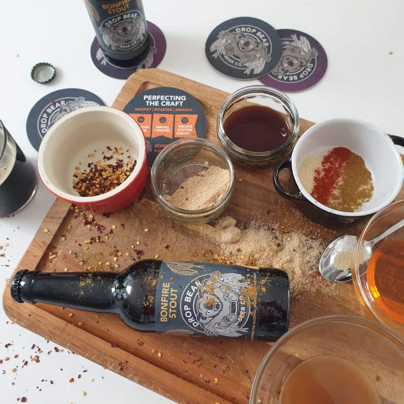 bonfire stout with marinade image