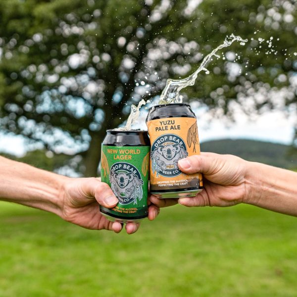 toasting with drop bear image