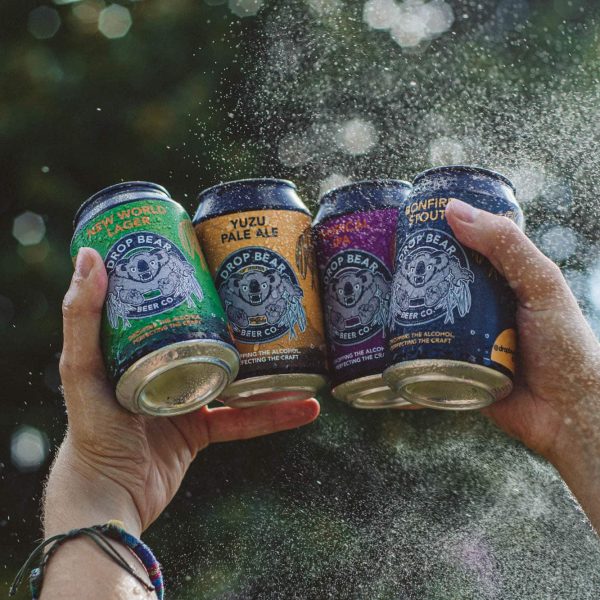celebrating with drop bear image