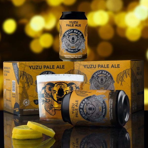 alcohol free beer yuzu pale ale 4 pack